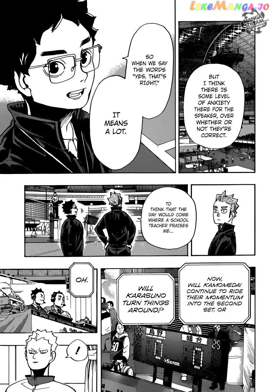 Haikyuu!!, Chapter 346 image 14